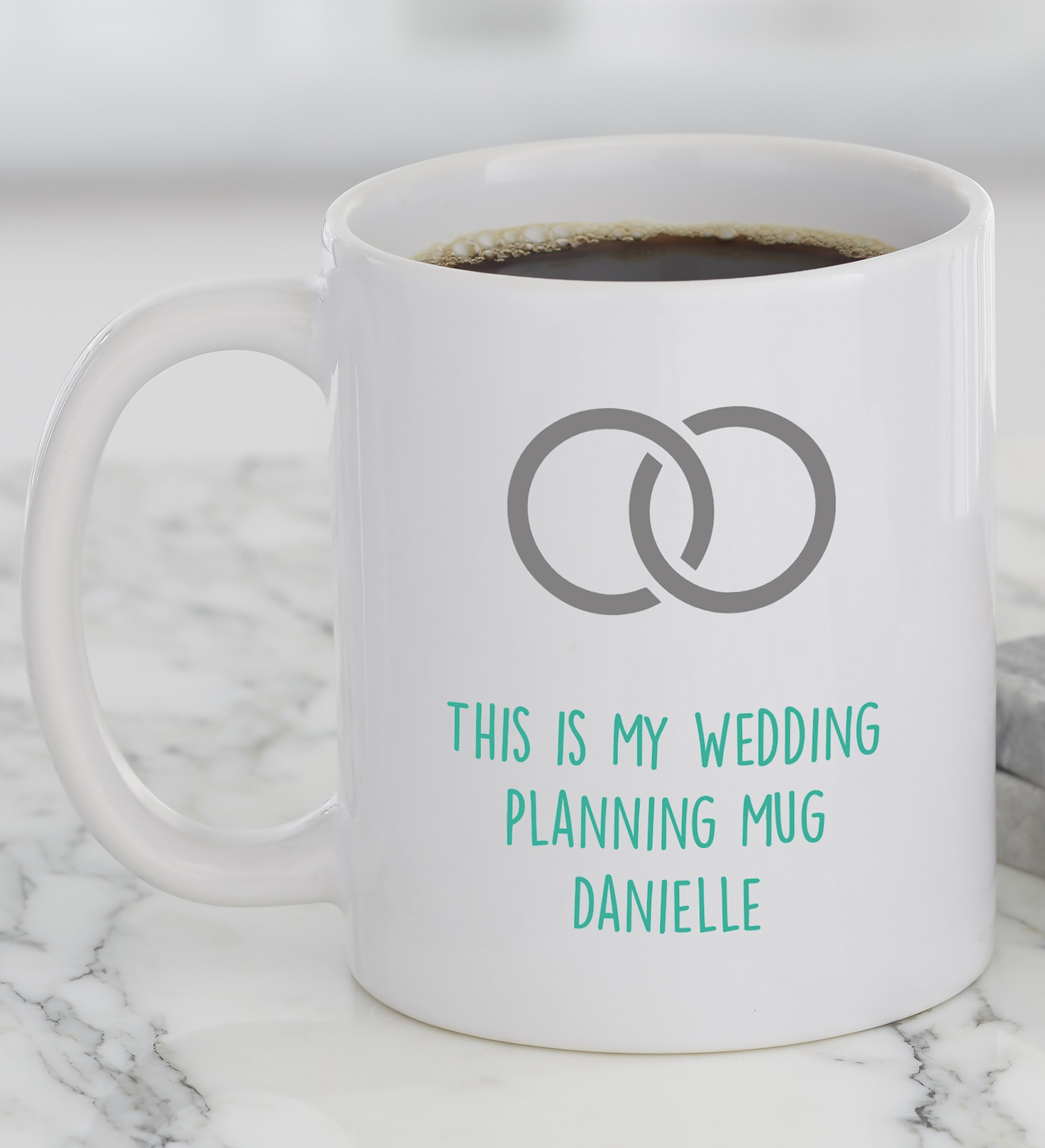 Choose your Icon Personalized Wedding Coffee Mugs